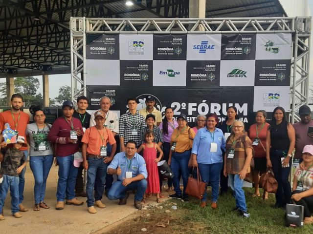 Fórum vai impulsionar produção do Leite com qualidade e sustentabilidade em Rondônia