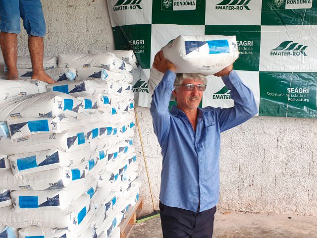 Calcário dolomítico chega a produtores rurais e comunidade indígena da região da zona da Mata